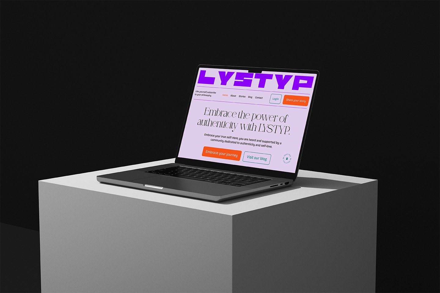 Website Desktop mockup image
